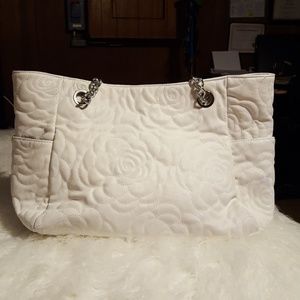 White purse